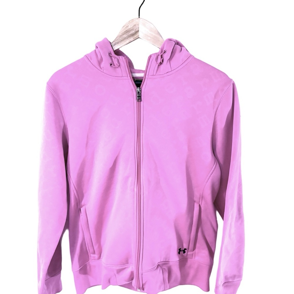 Under Armour UA Storm Full-Zip Hoodie Pink | Size Large